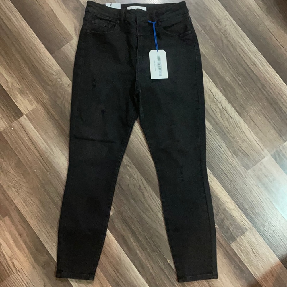 Eunina Bella Super High Rise Skinny Crop Jean